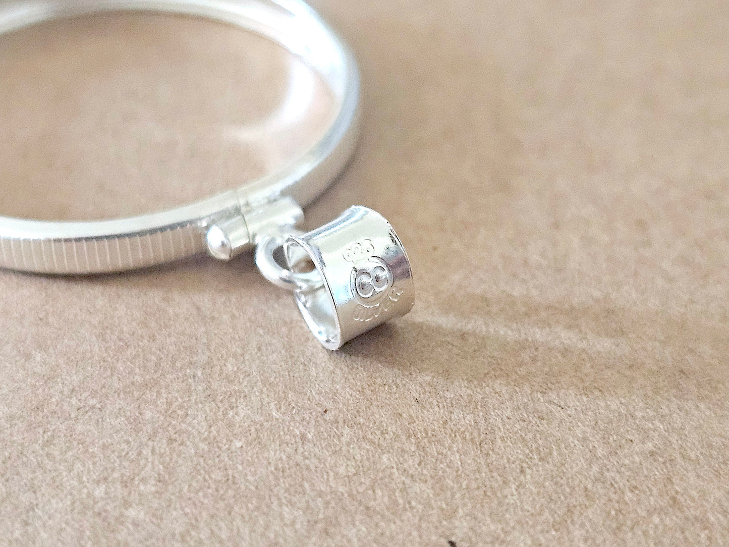 925 Sterling Silver Screw Top Simple Bezel for 30mm Half Dollar 50 Cents Coins