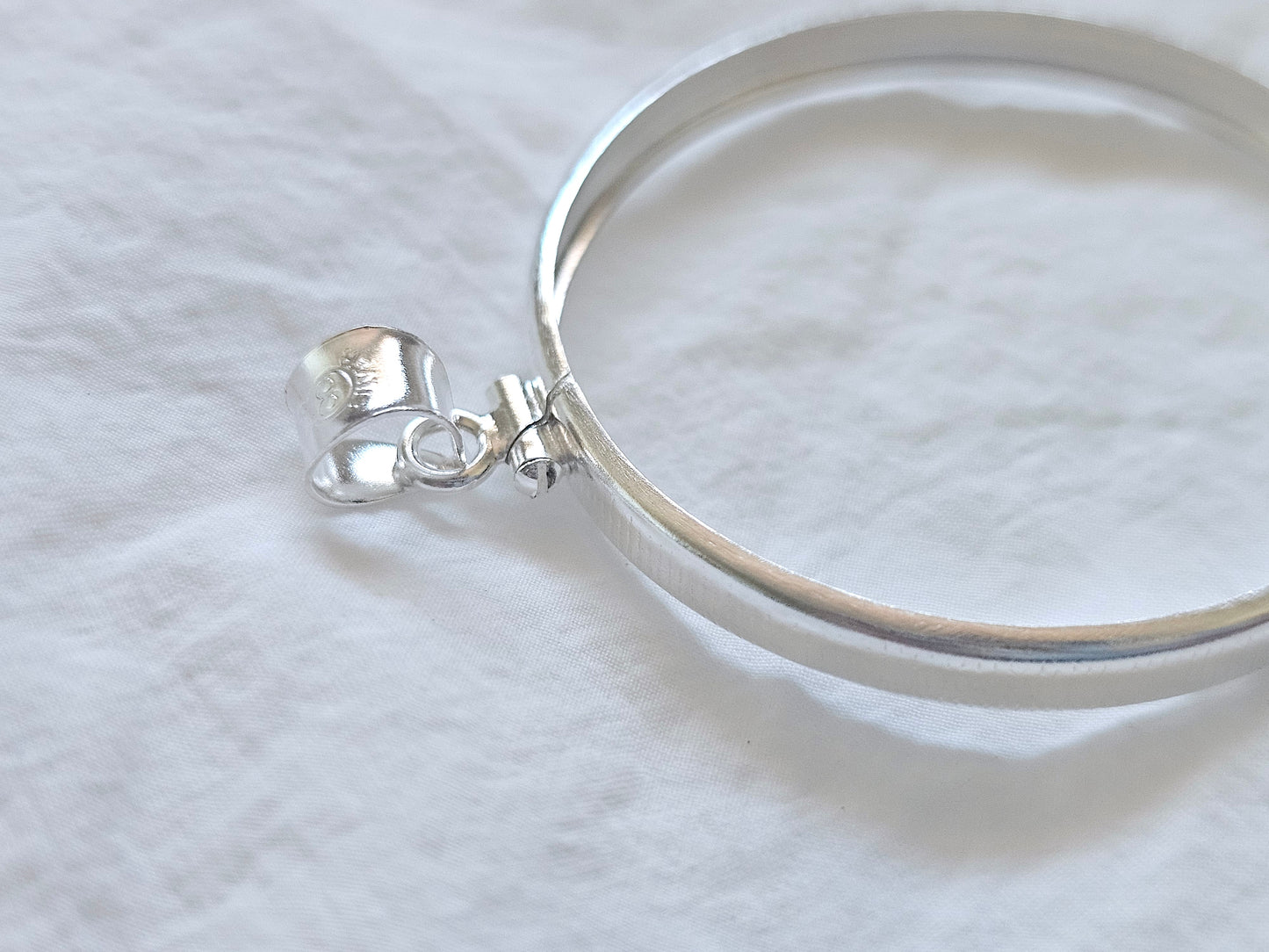 925 Sterling Silver Screw Top Simple Bezel for 41mm 1 oz Coins