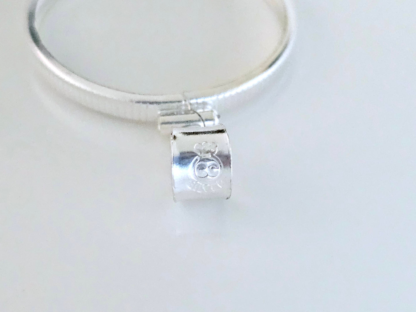 925 Sterling Silver Screw Top Simple Bezel for 26mm Susan B Anthony Sacagawea Dollar Coins