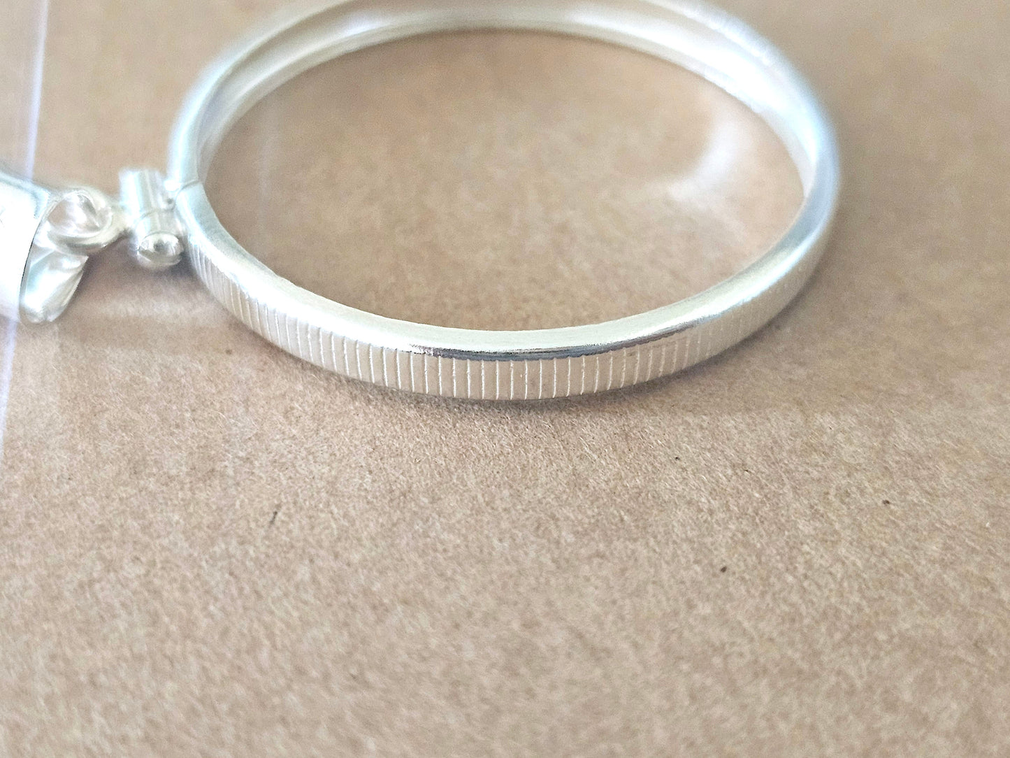 925 Sterling Silver Screw Top Simple Bezel for 30mm Half Dollar 50 Cents Coins