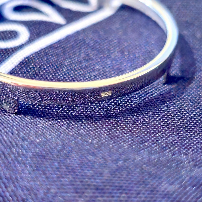 925 Sterling Silver Prong Back Simple Bezel for 34mm Mexican 1 Peso Coins