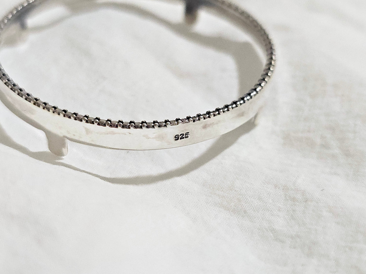 925 Sterling Silver Prong Back Illusion Edge Bezel for 39mm 1 oz Silver Rounds Casino Chips Mexican Cien Pesos Coins