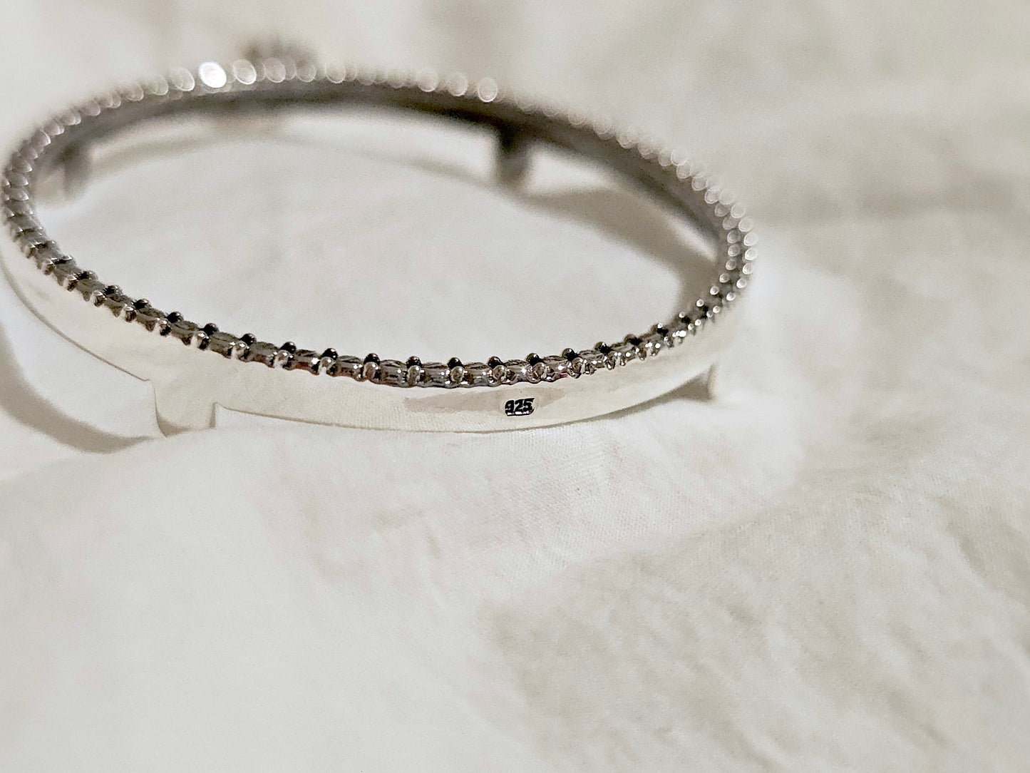 925 Sterling Silver Prong Back Illusion Edge Bezel for 41mm 1oz Coins