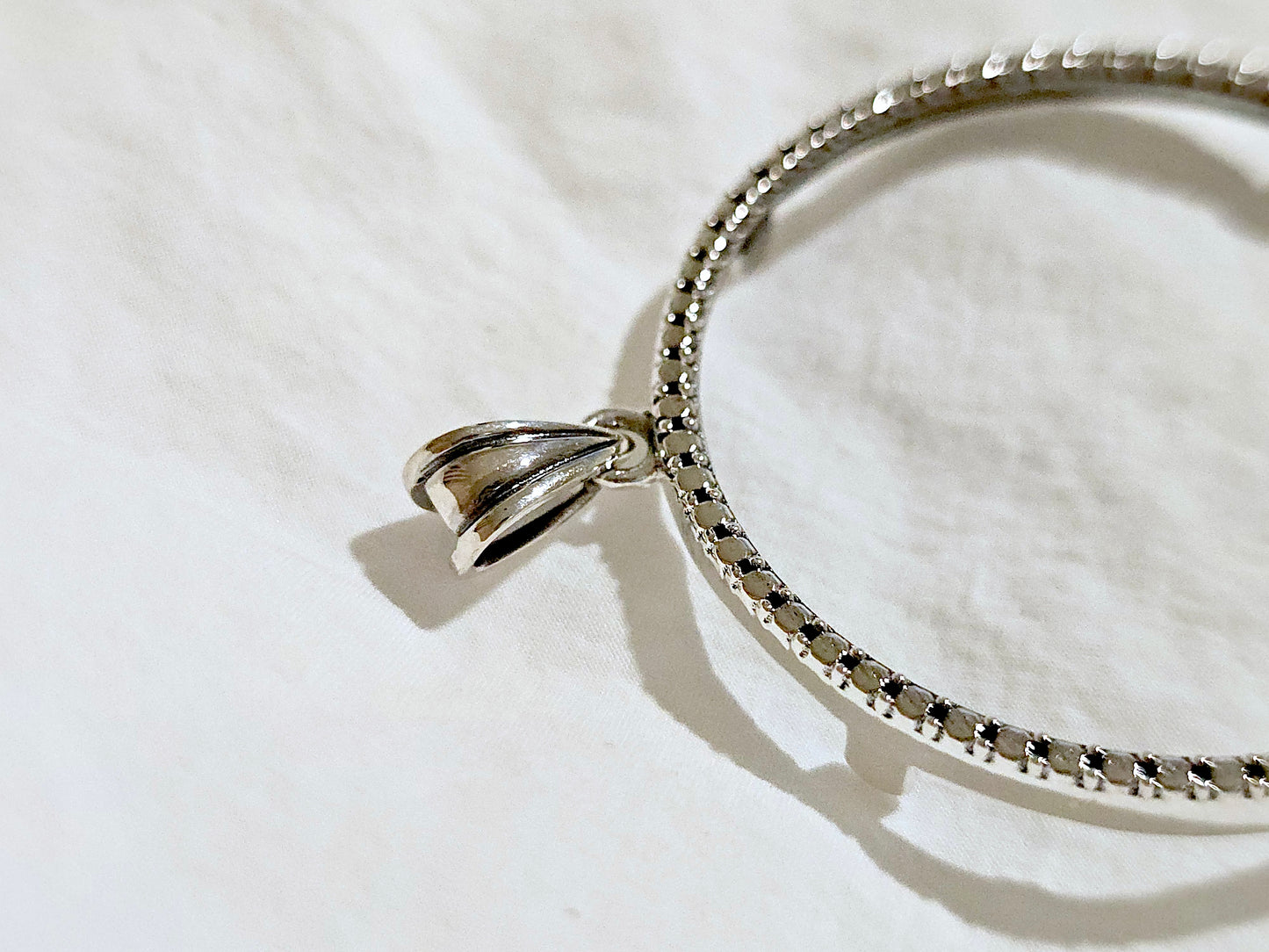 925 Sterling Silver Prong Back Illusion Edge Bezel for 41mm 1oz Coins