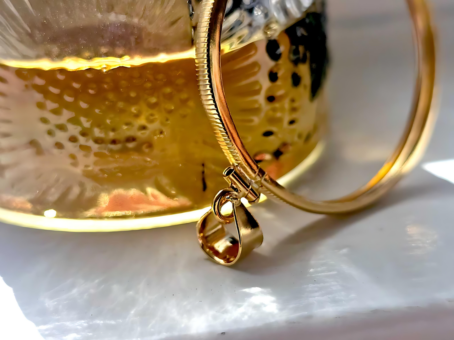 14K Gold Filled Screw Top Coin Edge Bezel for 38mm 1 Dollar Coins