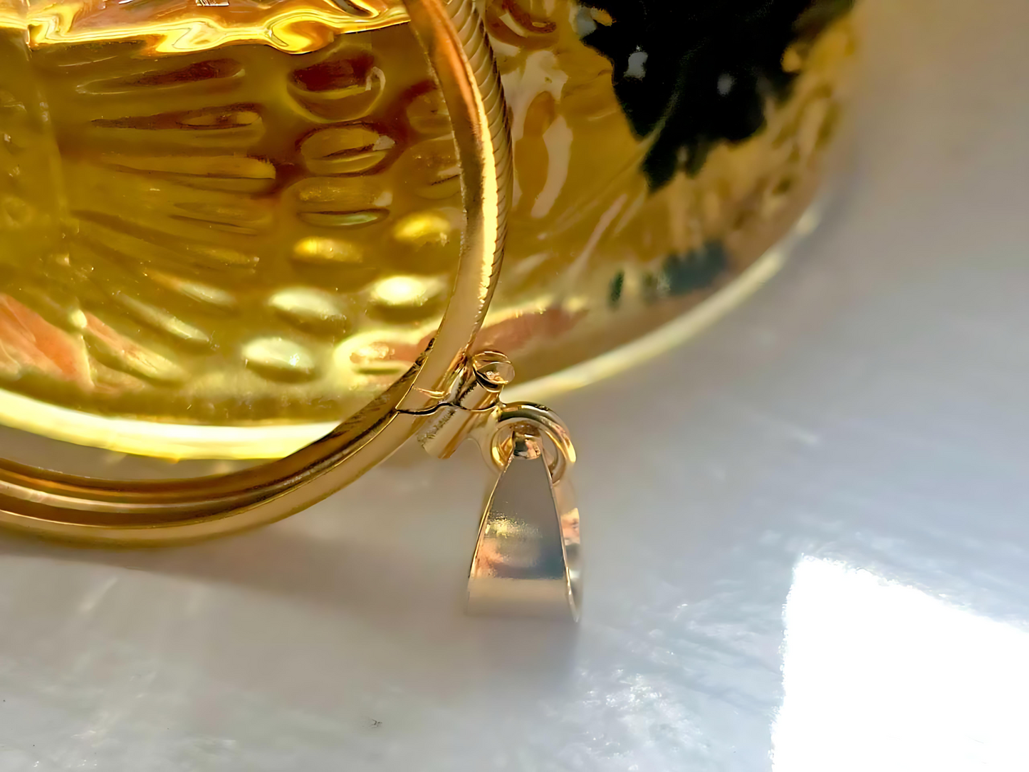 14K Gold Filled Screw Top Coin Edge Bezel for 38mm 1 Dollar Coins