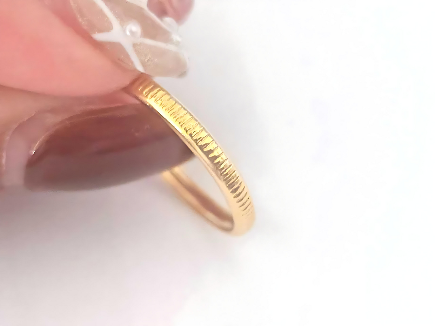 14K Gold Filled Screw Top Coin Edge Bezel for 18mm Dime 10 Cent Coins