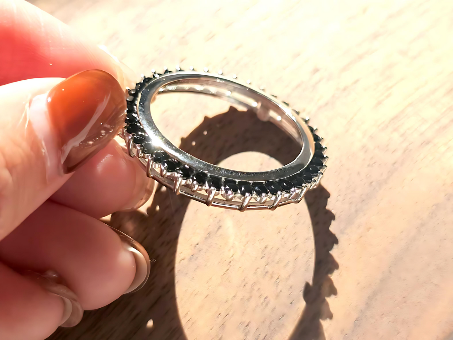 925 Sterling Silver Prong Back Cubic Zirconia CZ Halo Bezel for 24mm Quarter 25Cent Coins