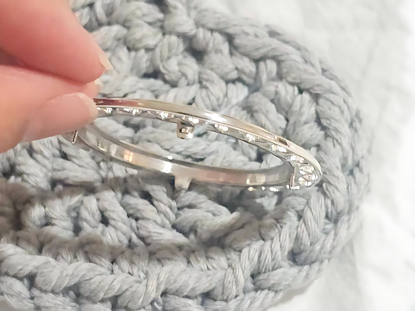 925 Sterling Silver Prong Back Filigree Edge Bezel for 38mm 1 Dollar Coins