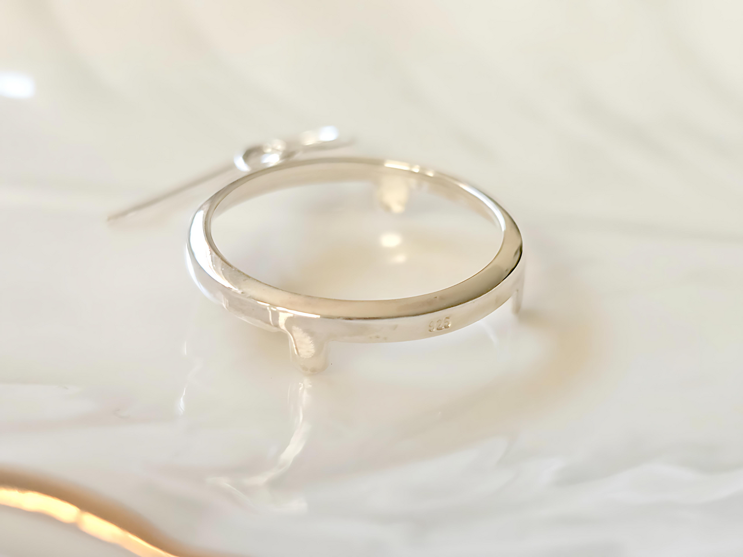 925 Sterling Silver Prong Back Round Edge Bezel Earring for 18mm Dime 10 Cent Coins