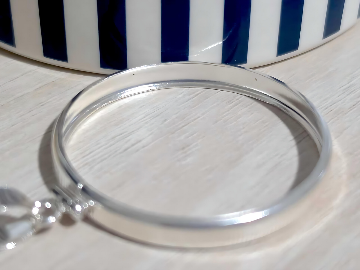925 Sterling Silver Screw Top Simple Bezel for for 36mm Coins