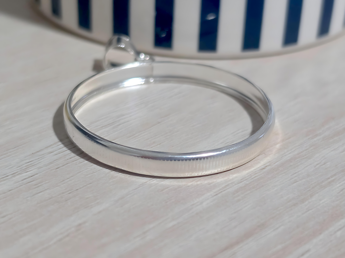 925 Sterling Silver Screw Top Simple Bezel for for 36mm Coins