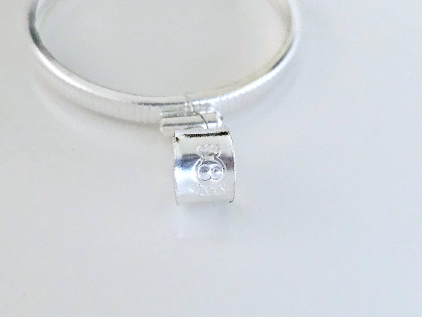 925 Sterling Silver Screw Top Simple Bezel for 26mm Susan B Anthony Sacagawea Dollar Coins