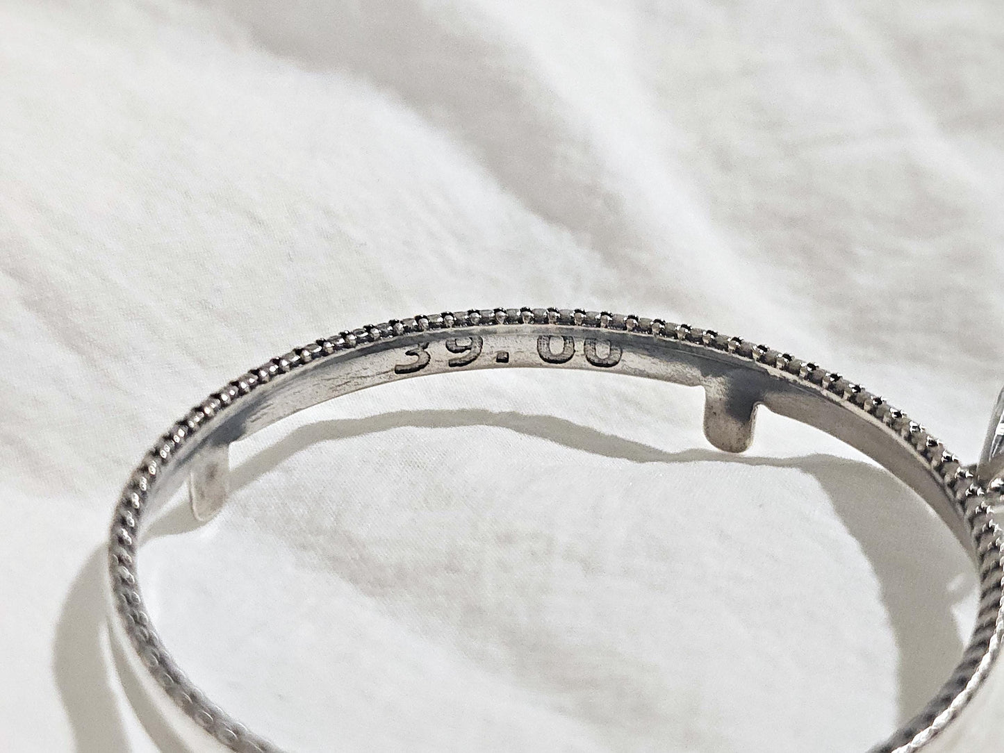 925 Sterling Silver Prong Back Illusion Edge Bezel for 39mm 1 oz Silver Rounds Casino Chips Mexican Cien Pesos Coins