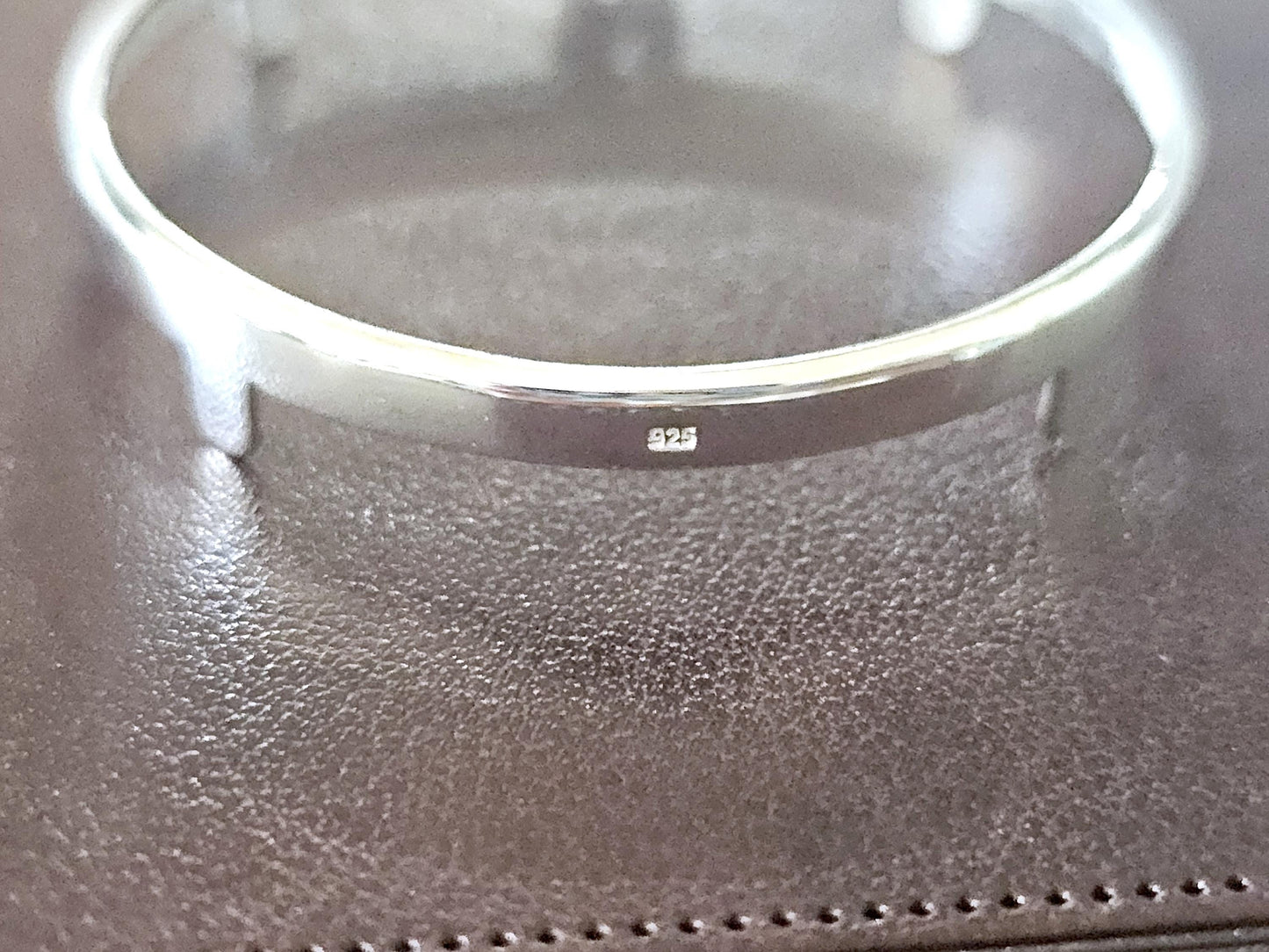 925 Sterling Silver Prong Back Simple Bezel for 38mm 1 Dollar Coins