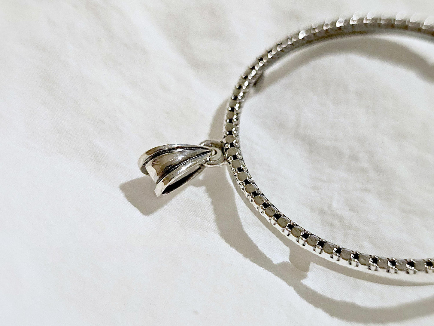 925 Sterling Silver Prong Back Illusion Edge Bezel for 41mm 1oz Coins