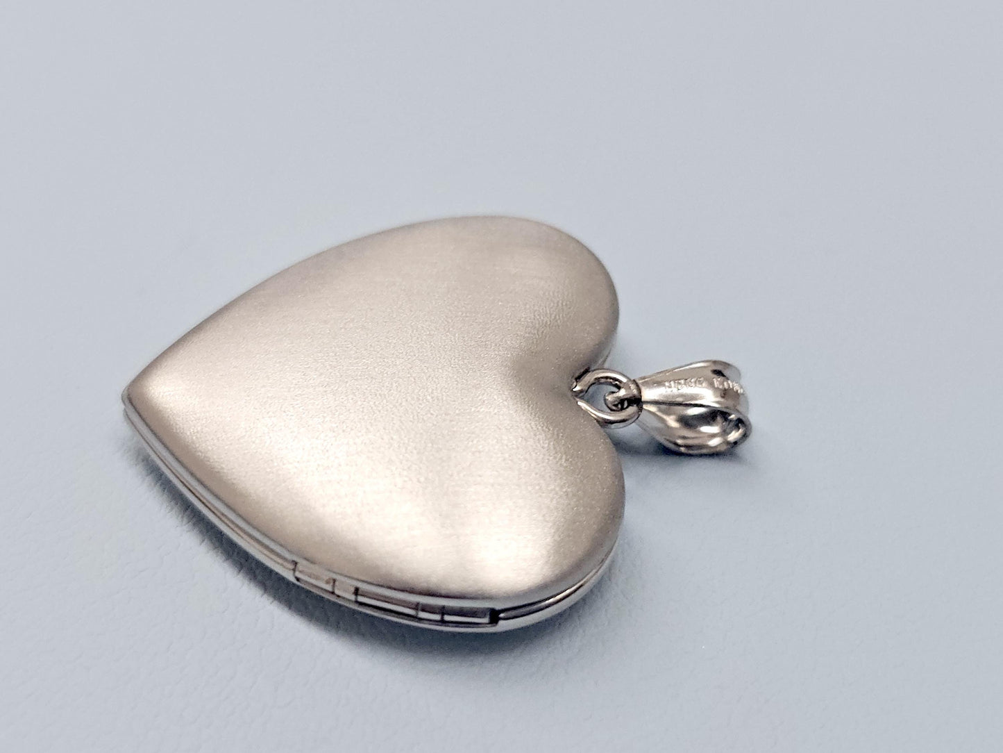925 Sterling Silver Scroll Engraved Heart 4 Pictures Locket Pendant